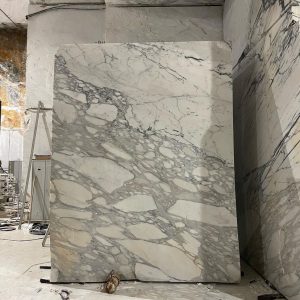 BLOCKMatched - Arabescato Caldia (2 Slabs Wide)